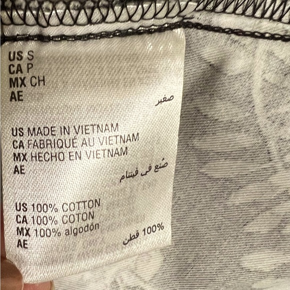 NWOT INC International Concepts Black & White Floral Cutout Dress Size S - Picture 7 of 8